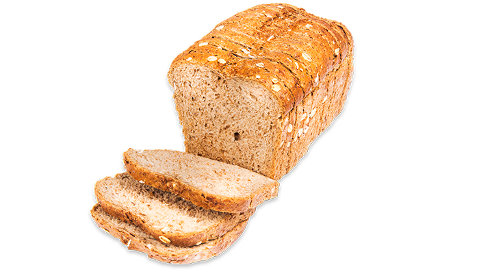 Sliced Rustic Multigrain Tin Bread 450g